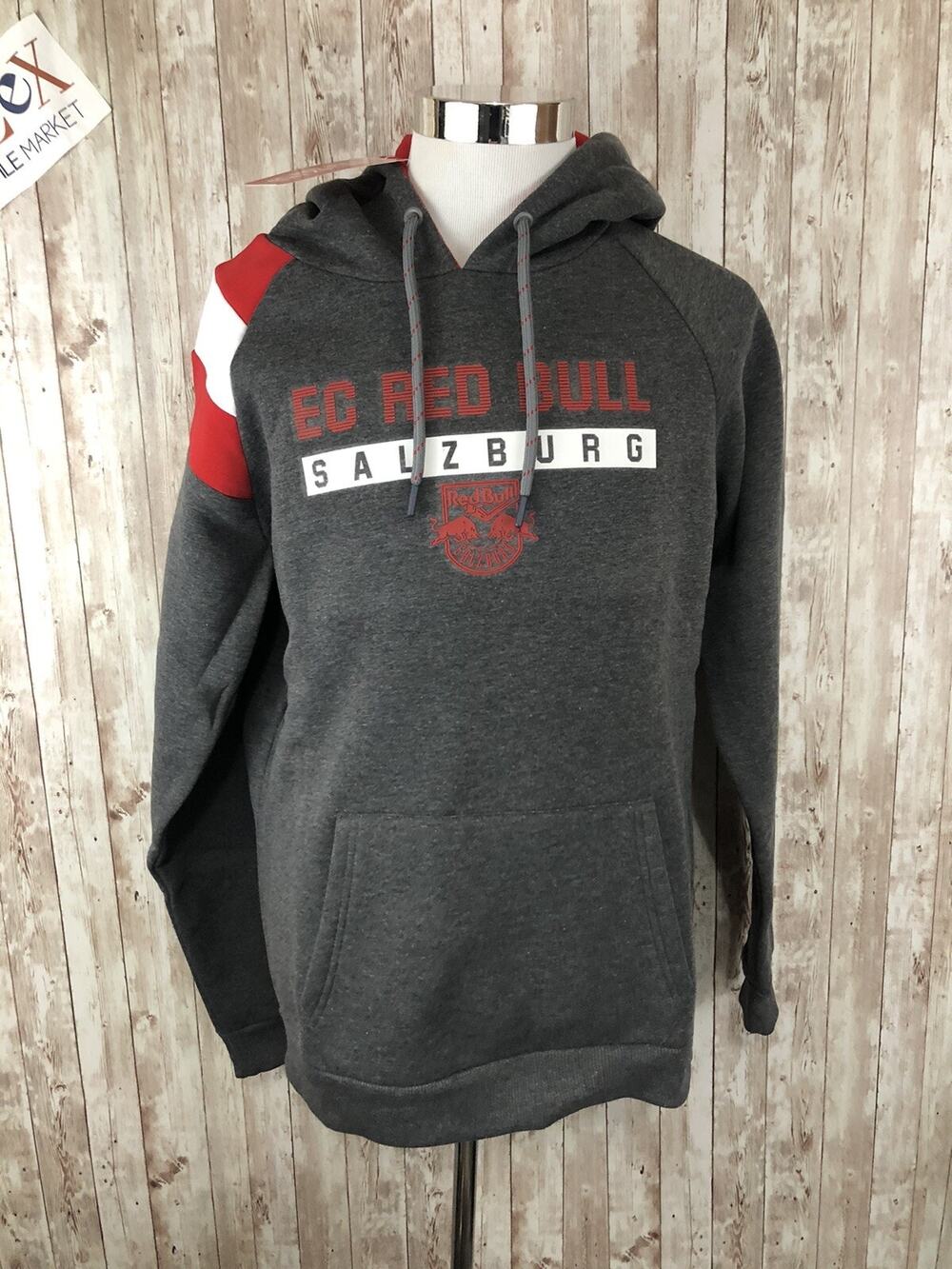 FC Salzburg Hoodie Mens Small Sweatshirt Pullover Redbull Austria N119